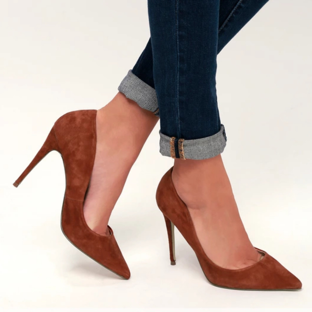 STEVE MADDEN Suede Pumps - Picture 3 of 8